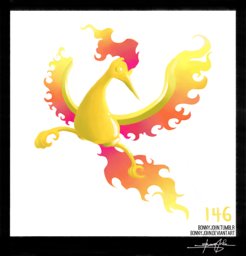 Illustration for article titled Moltres! Pokemon One a Day!